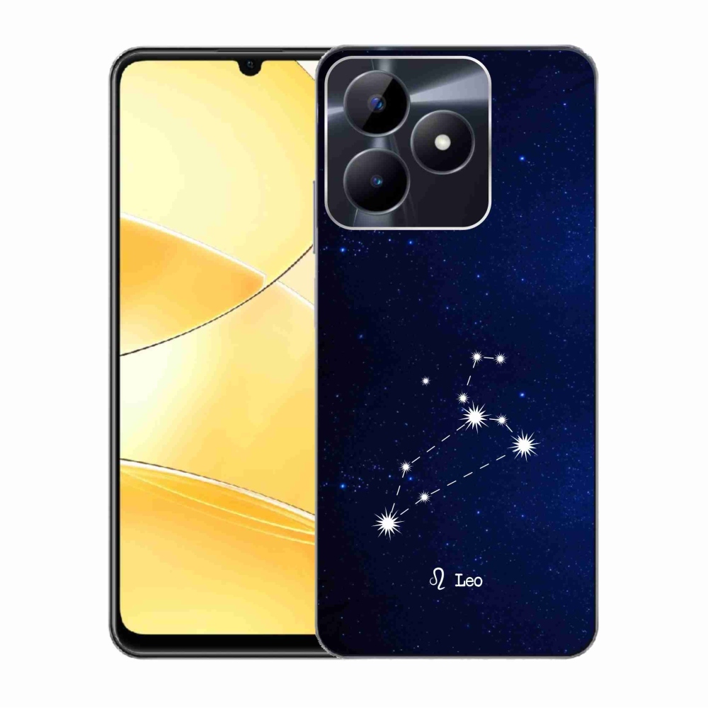 Gelový kryt mmCase na Realme C51/C53 - souhvězdí Lva