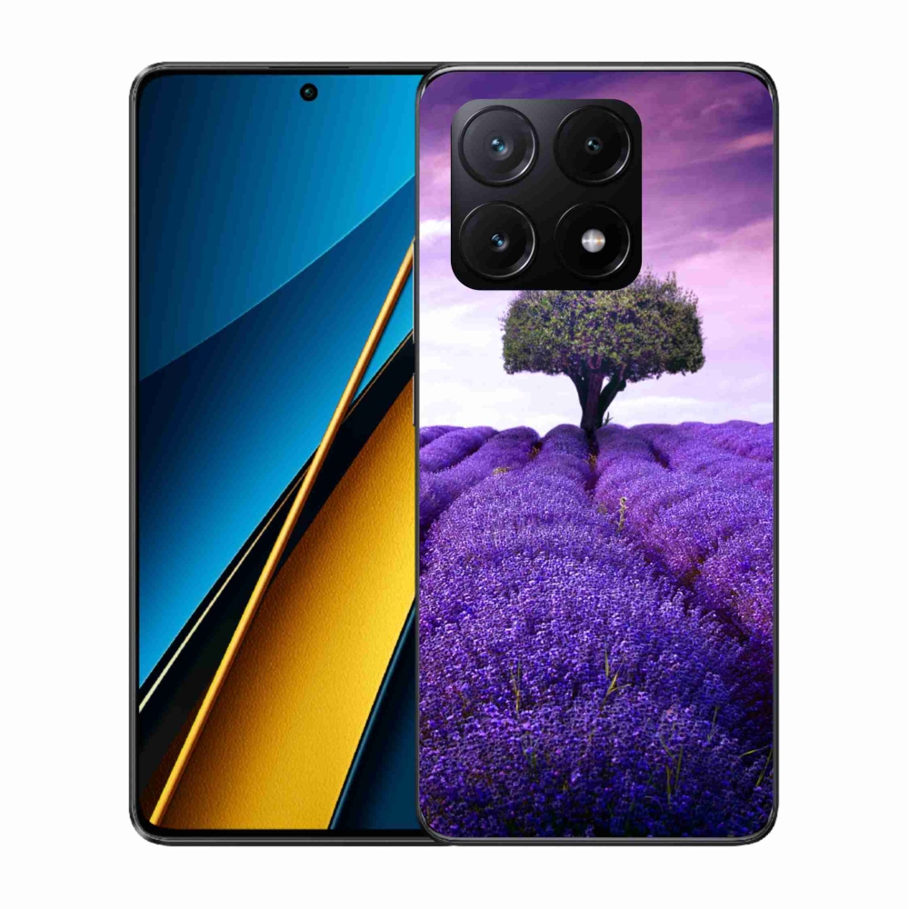 Gelový kryt mmCase na Xiaomi Poco X6 Pro 5G - levandulová louka