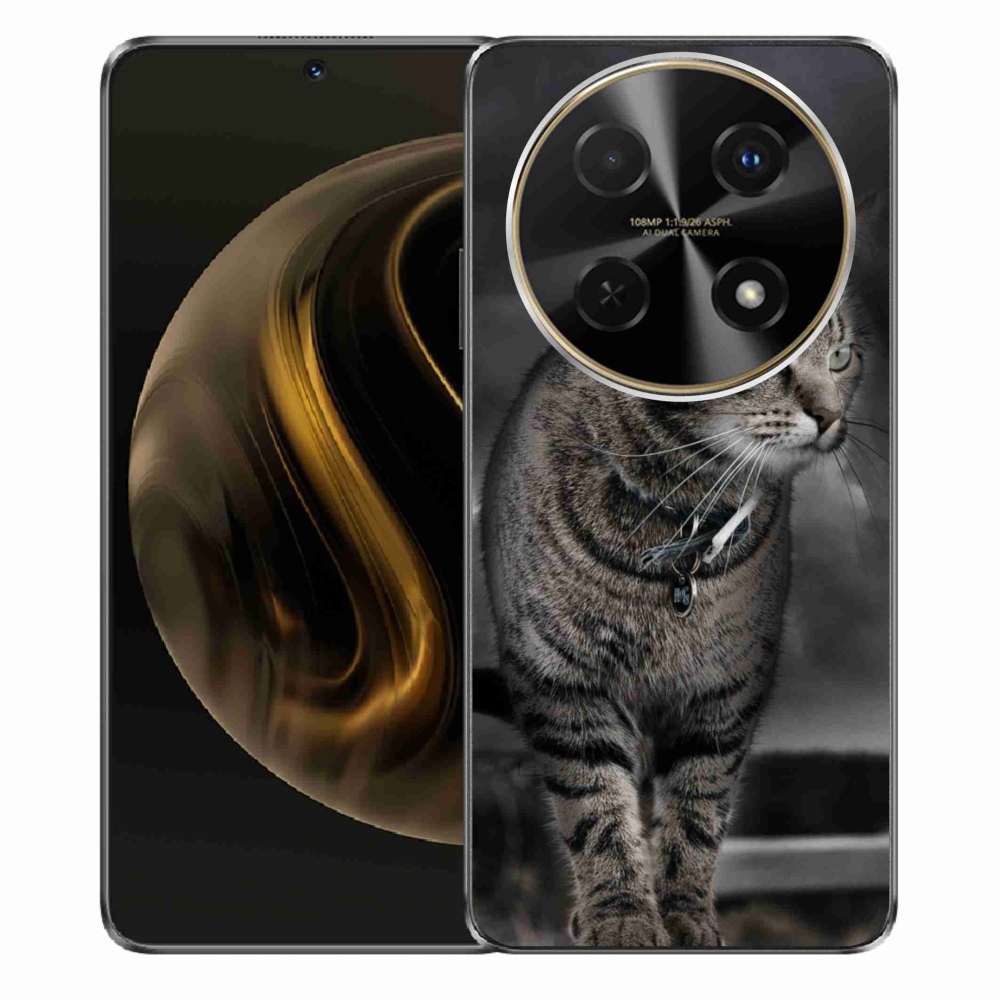 Gelový kryt mmCase na Huawei Nova 12i - kočka