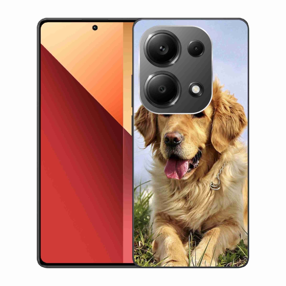 Gelový obal mmCase na Xiaomi Redmi Note 13 Pro 4G/Poco M6 Pro - zlatý retrívr