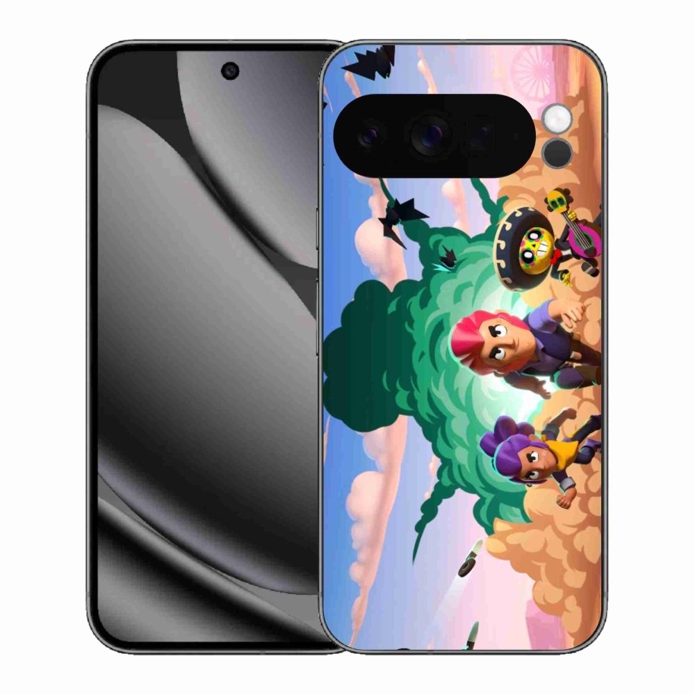 Gelový kryt mmCase na Google Pixel 10 Pro XL - brawl stars