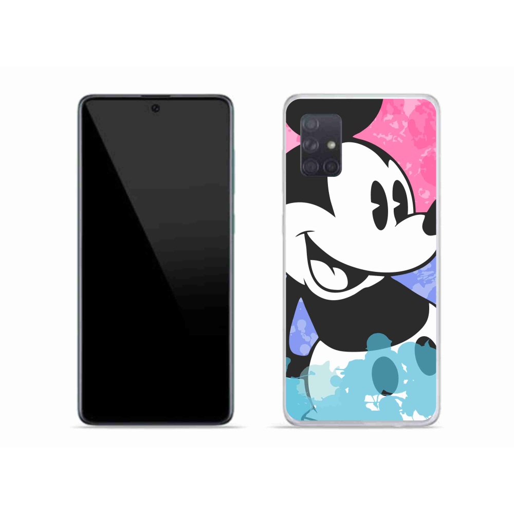 Gelový kryt mmCase na Samsung Galaxy A71 - mickey mouse