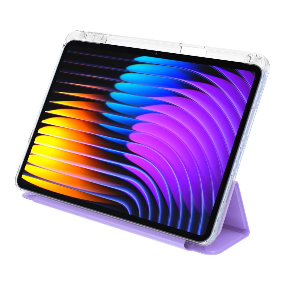 Origami chytré polohovací pouzdro na tablet Xiaomi Pad 7/7 Pro - světlefialové