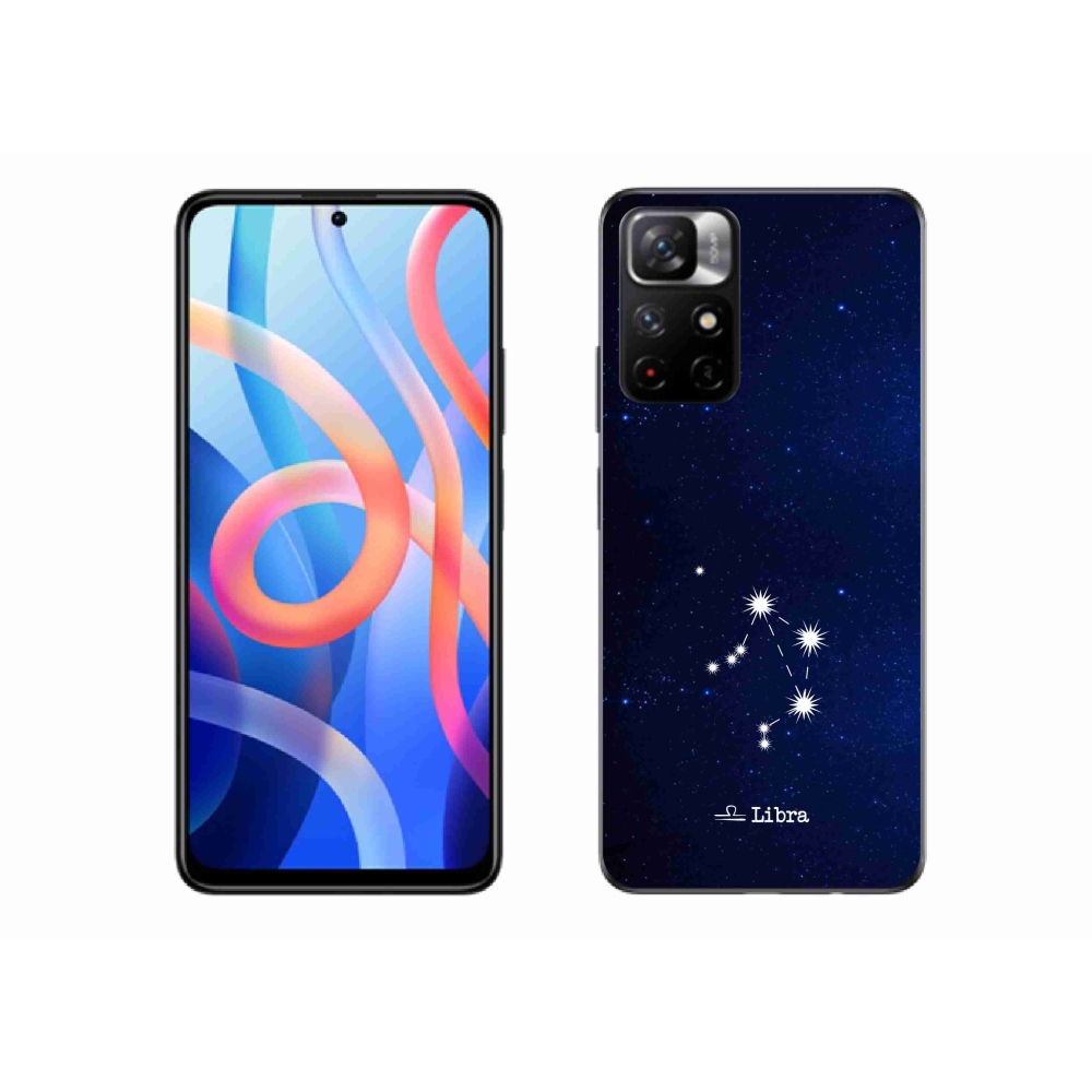 Gelový kryt mmCase na Xiaomi Redmi Note 11S 5G - souhvězdí Váhy