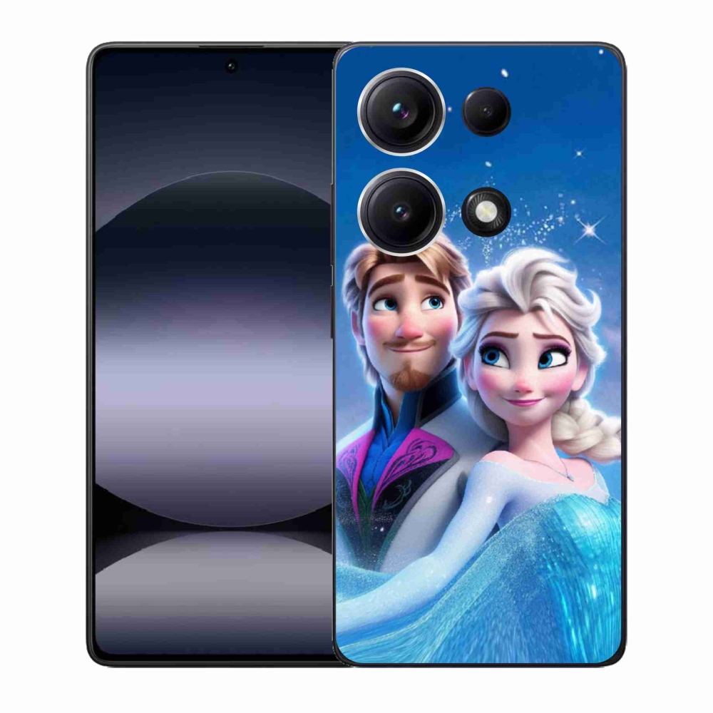 Gelový kryt mmCase na Xiaomi Redmi Note 14S - ledové království 1