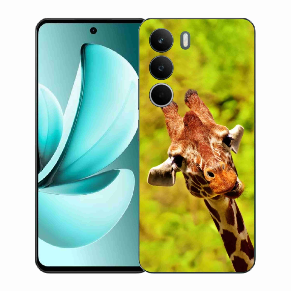 Gelový kryt mmCase na Realme C71 - žirafa