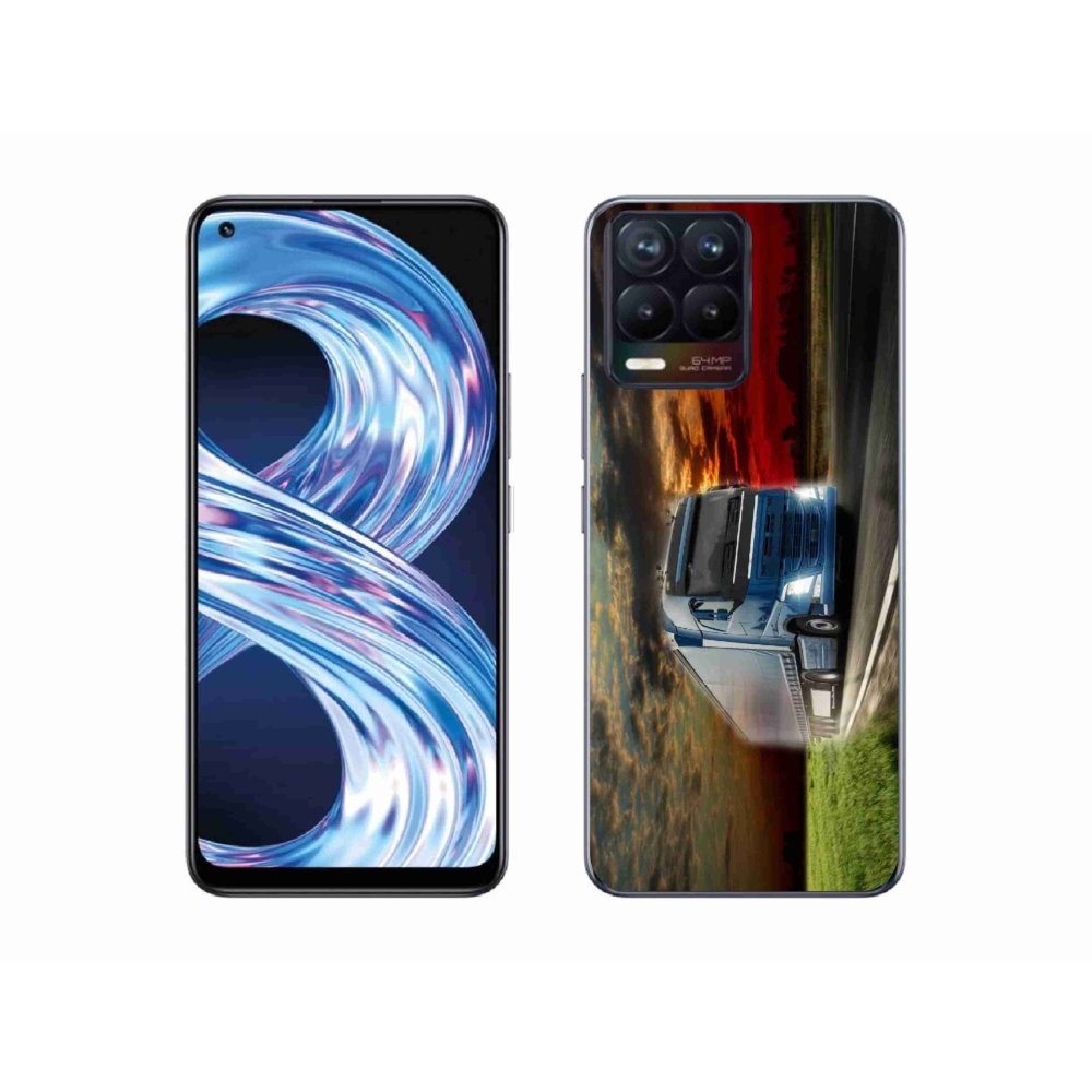 Gelový kryt mmCase na Realme 8 Pro - kamion 4