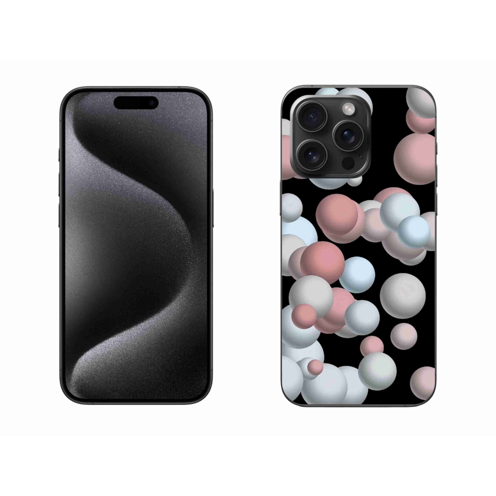 Gelový kryt mmCase na iPhone 15 Pro Max - abstraktní motiv 27