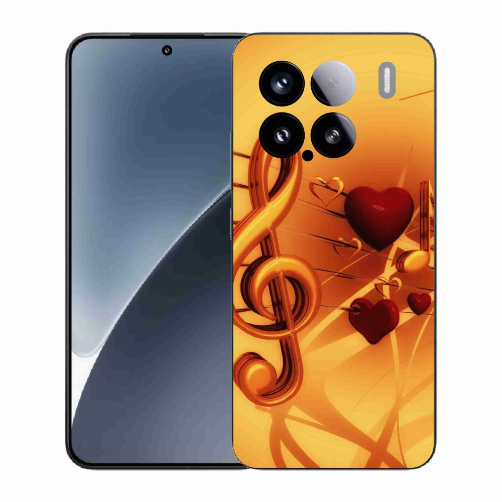Gelový kryt mmCase na Xiaomi 15 - noty