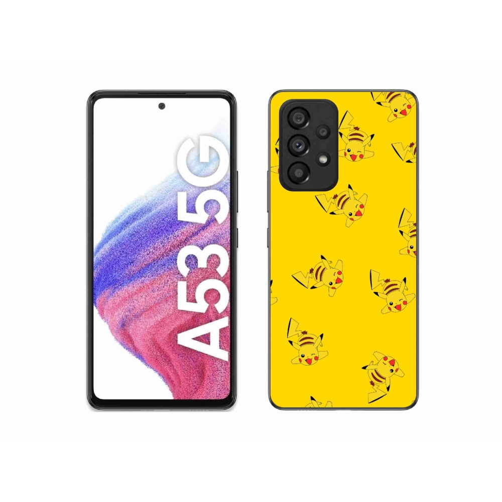 Gelový kryt mmCase na Samsung Galaxy A53 5G - pikachu