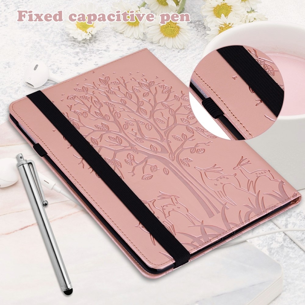 Tree zavírací pouzdro na tablet Xiaomi Pad 7/7 Pro - růžovozlaté