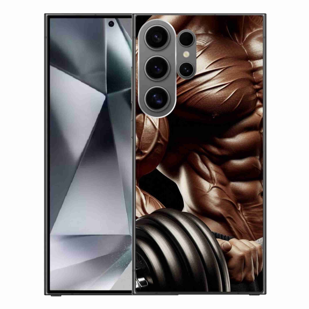Gelový kryt mmCase na Samsung Galaxy S24 Ultra - posilování 4