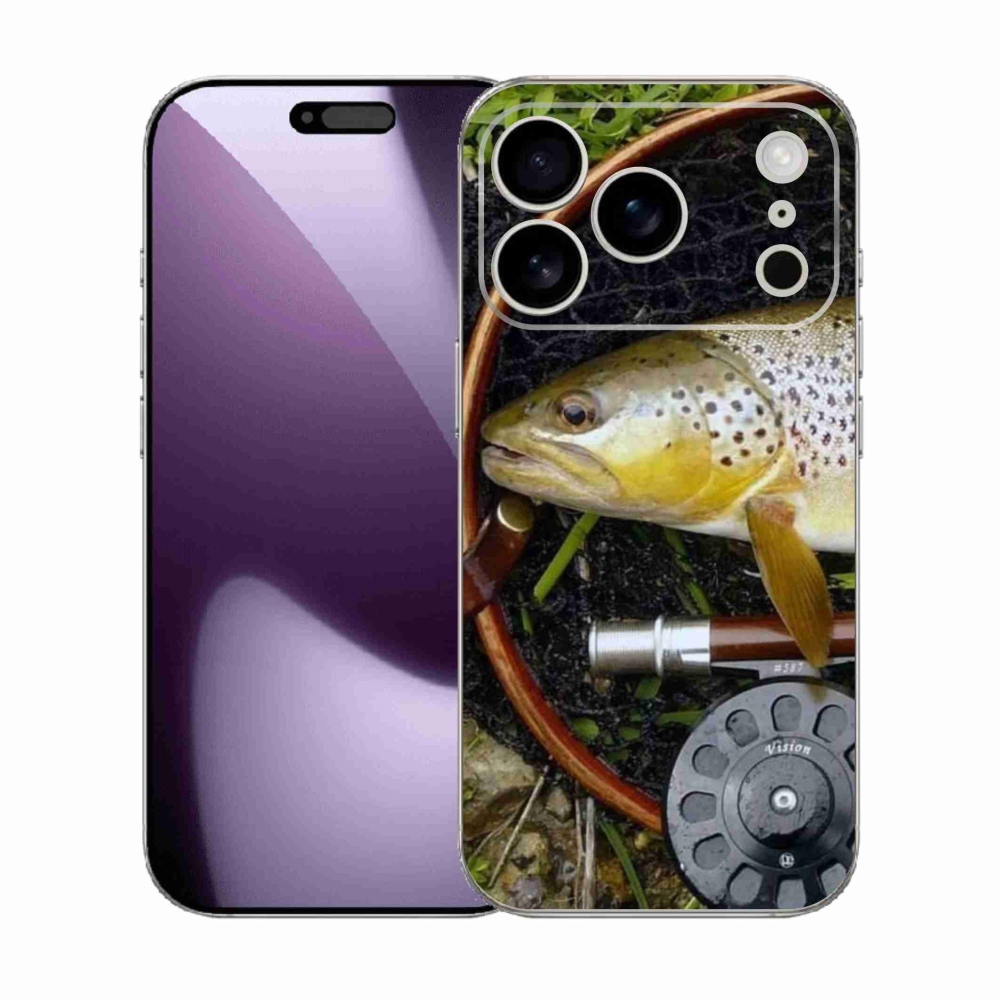 Gelový kryt mmCase na iPhone 17 Pro - pstruh 2