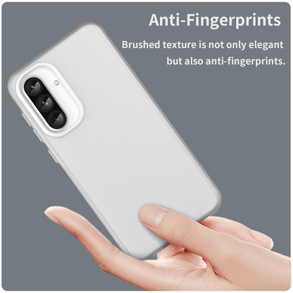 Candys matný gelový obal na Samsung Galaxy A36 5G/A56 5G - bílý