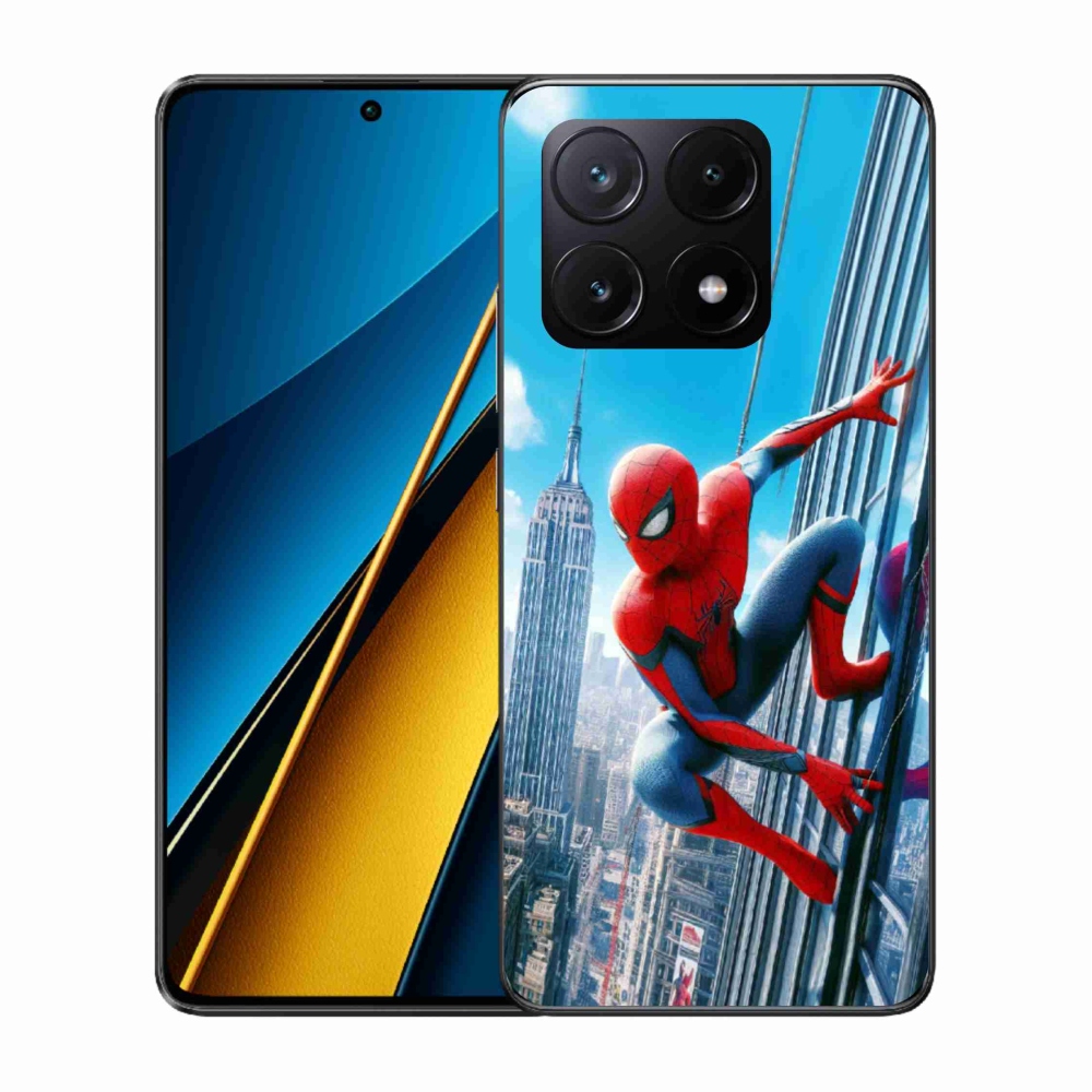 Gelový kryt mmCase na Xiaomi Poco X6 Pro 5G - spiderman