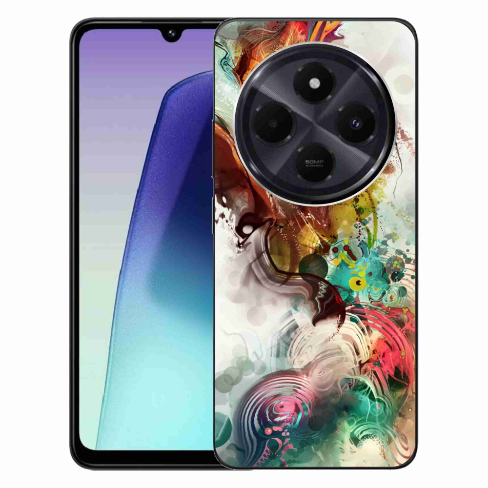 Gelový kryt mmCase na Xiaomi Redmi 14C/Poco C75 - abstrakt 1