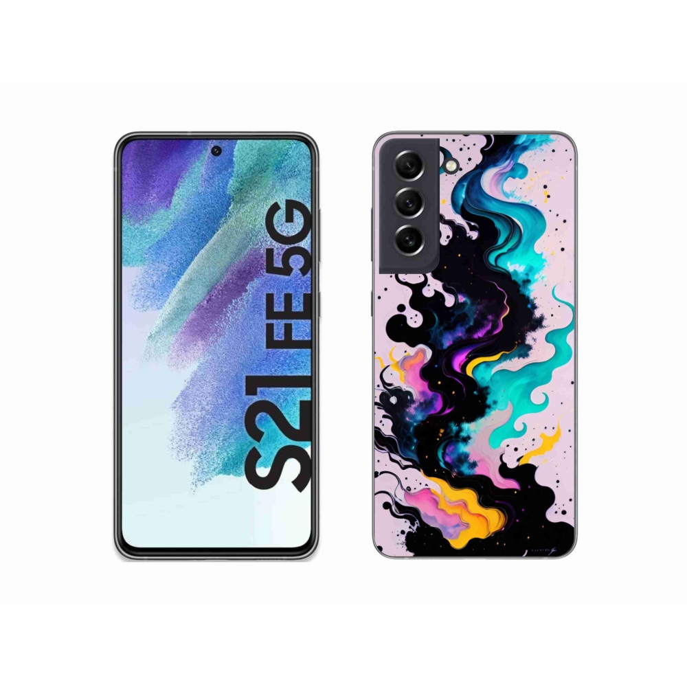 Gelový kryt mmCase na Samsung Galaxy S21 FE 5G - abstraktní motiv 4