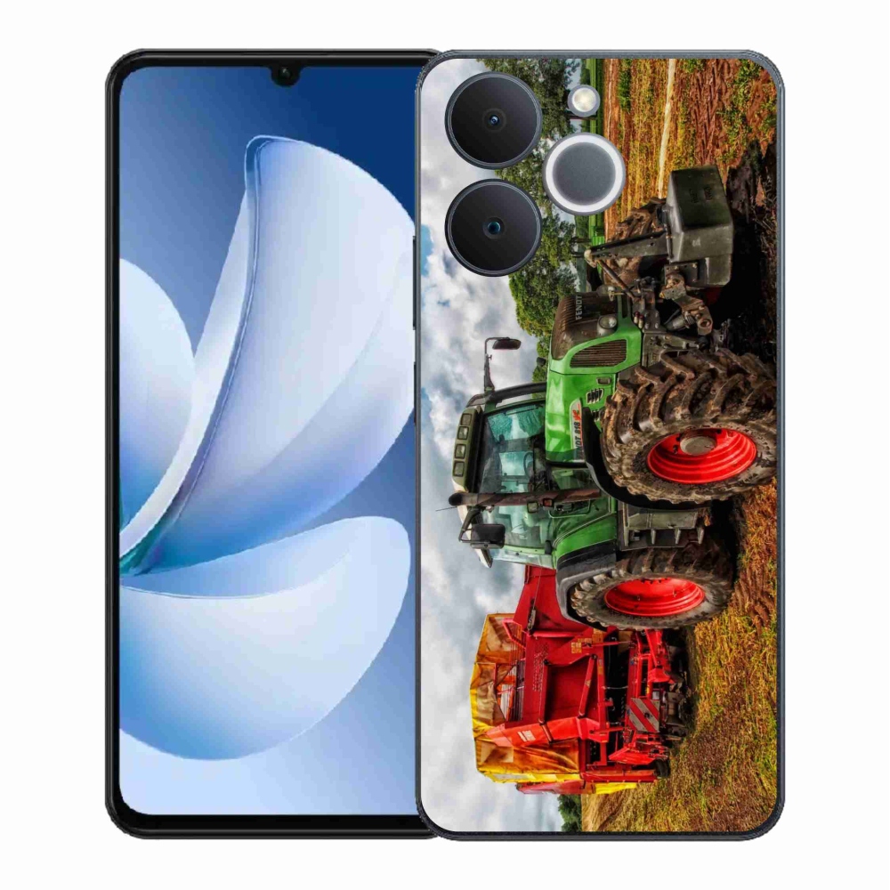 Gelový kryt mmCase na Realme Note 70T - traktor 4