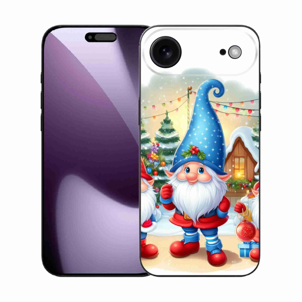 Gelový kryt mmCase na iPhone 17 Air - vánoční skřítci