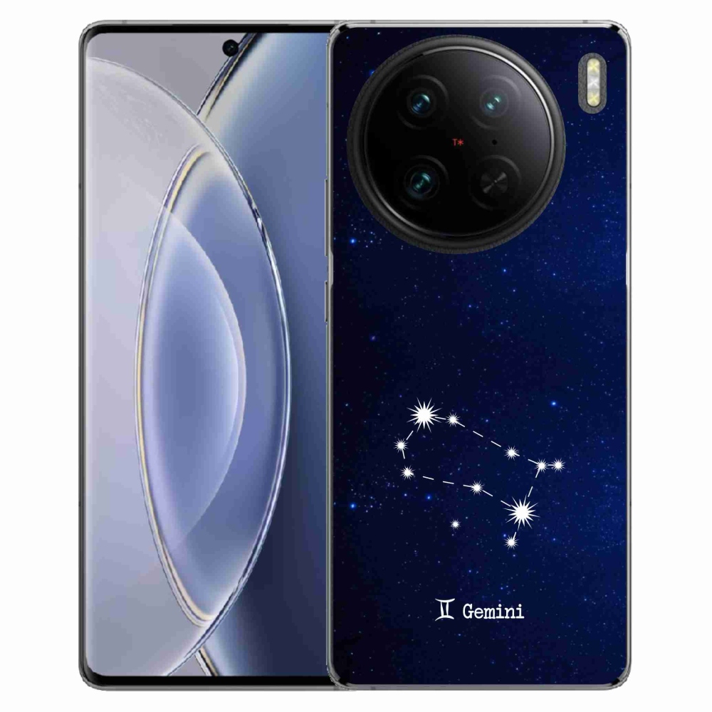 Gelový kryt mmCase na Vivo X90 Pro - souhvězdí Blíženců
