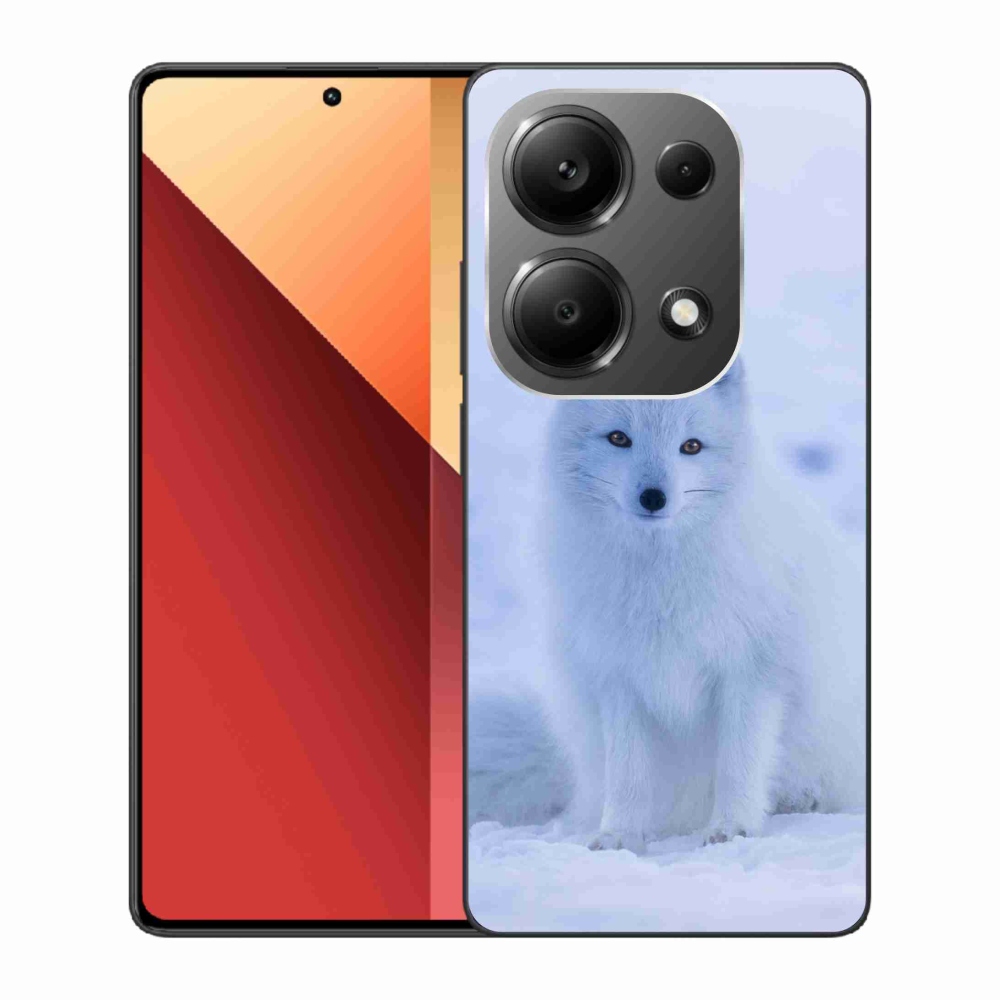 Gelový kryt mmCase na Xiaomi Redmi Note 13 Pro 4G/Poco M6 Pro - polární liška