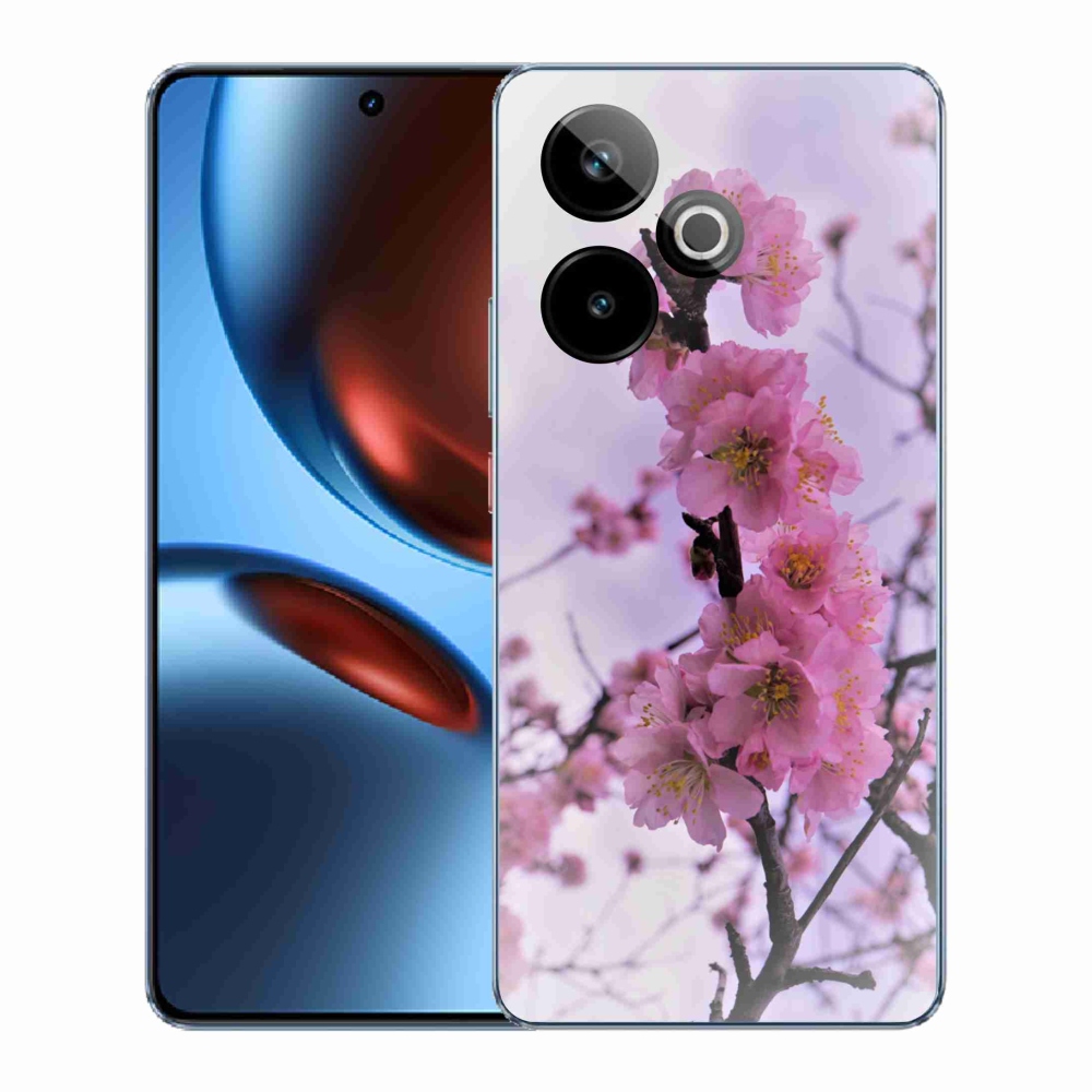 Gelový kryt mmCase na Realme GT 7 5G/GT 7T 5G - květiny 7