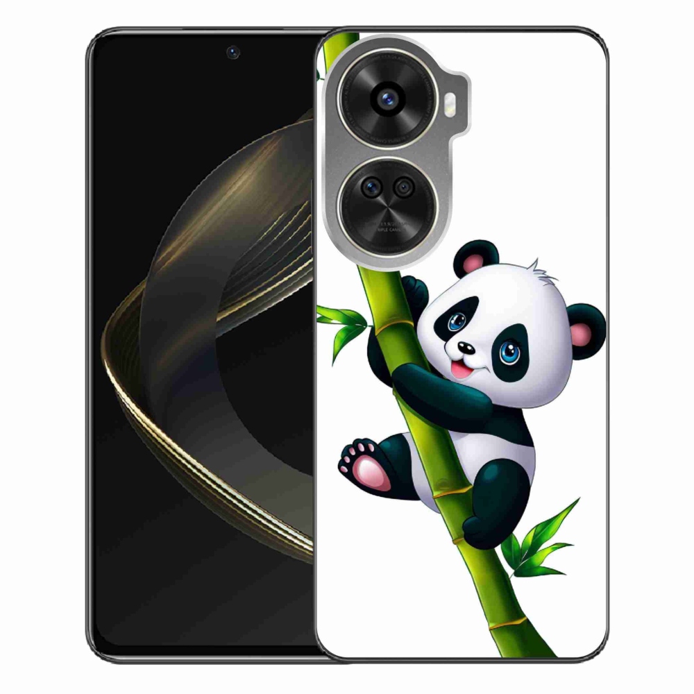 Gelový kryt mmCase na Huawei Nova 12 SE - panda na bambusu