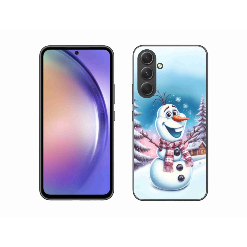 Gelový kryt mmCase na Samsung Galaxy A54 5G - ledové království