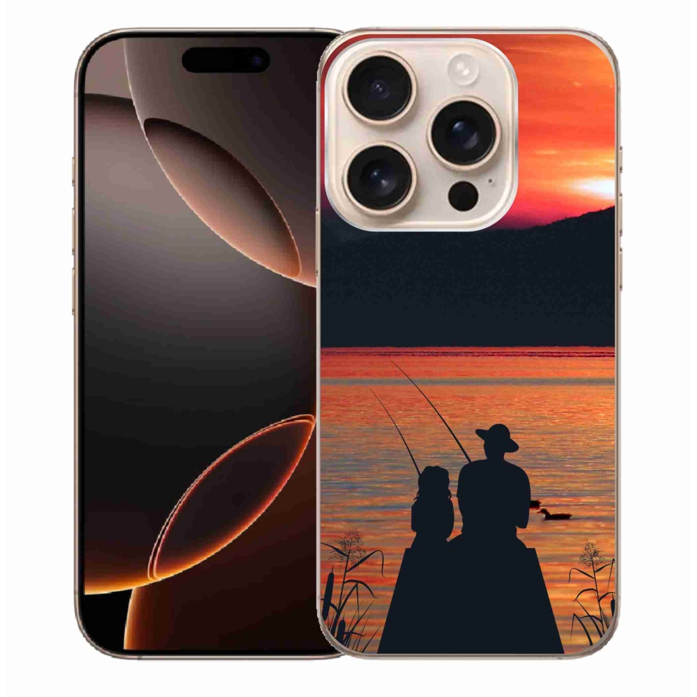 Gelový kryt mmCase na iPhone 16 Pro Max - rybaření 3