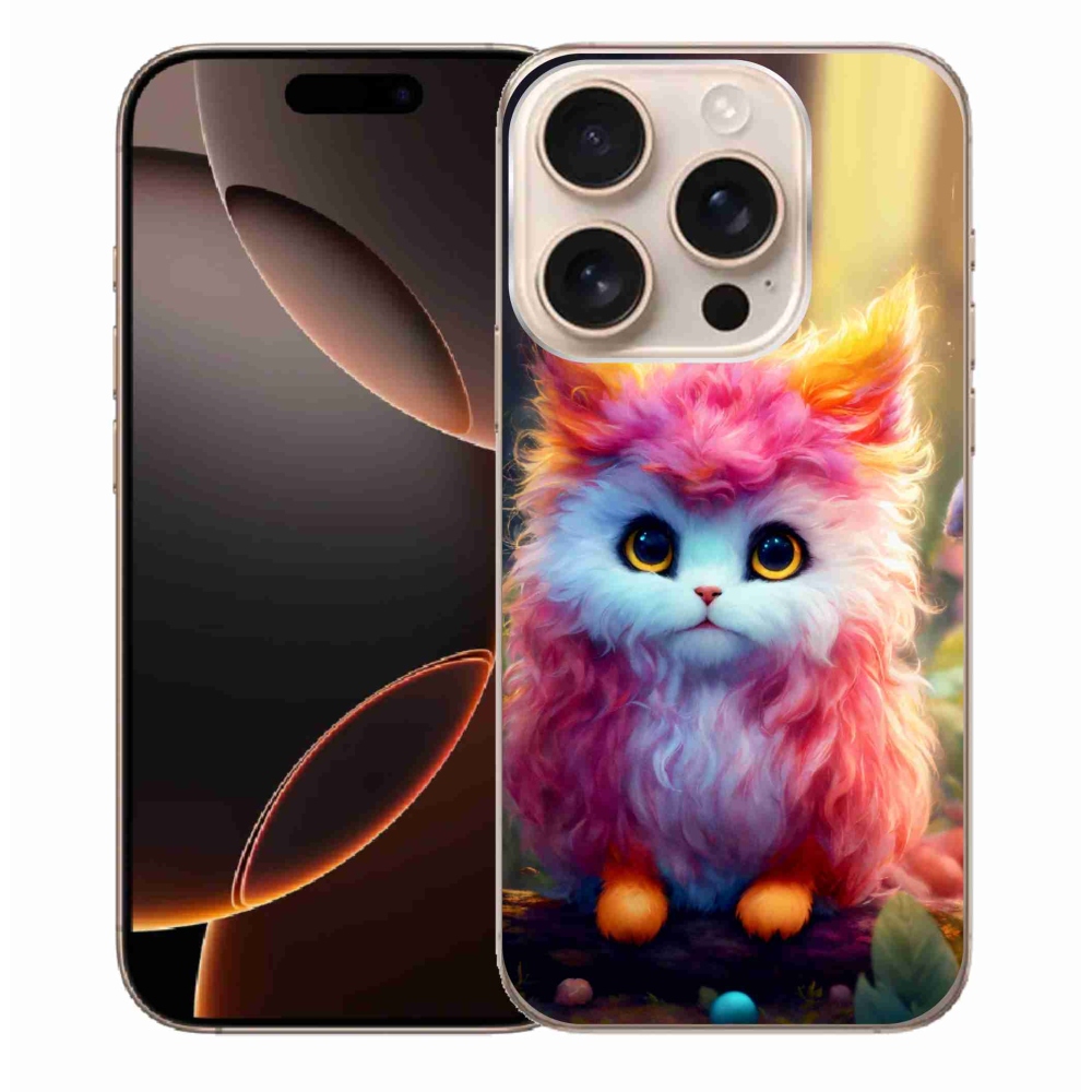 Gelový kryt mmCase na iPhone 16 Pro Max - roztomilé kotě 5