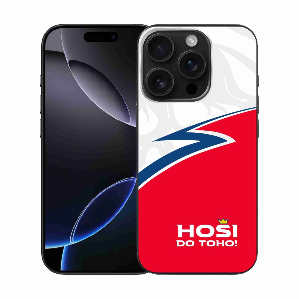 Gelový kryt mmCase na iPhone 16 Pro - hoši do toho 1