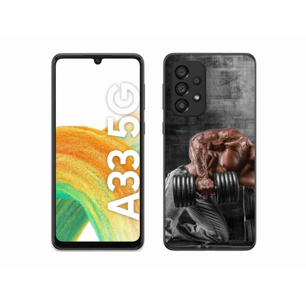 Gelový kryt mmCase na Samsung Galaxy A33 5G - posilování 1