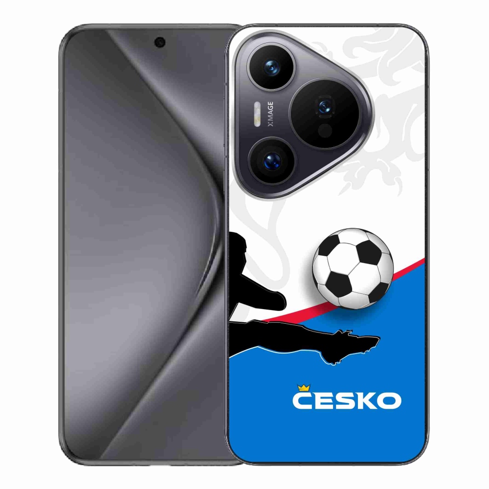 Gelový kryt mmCase na Huawei Pura 70 Pro - fotbal Česko 3