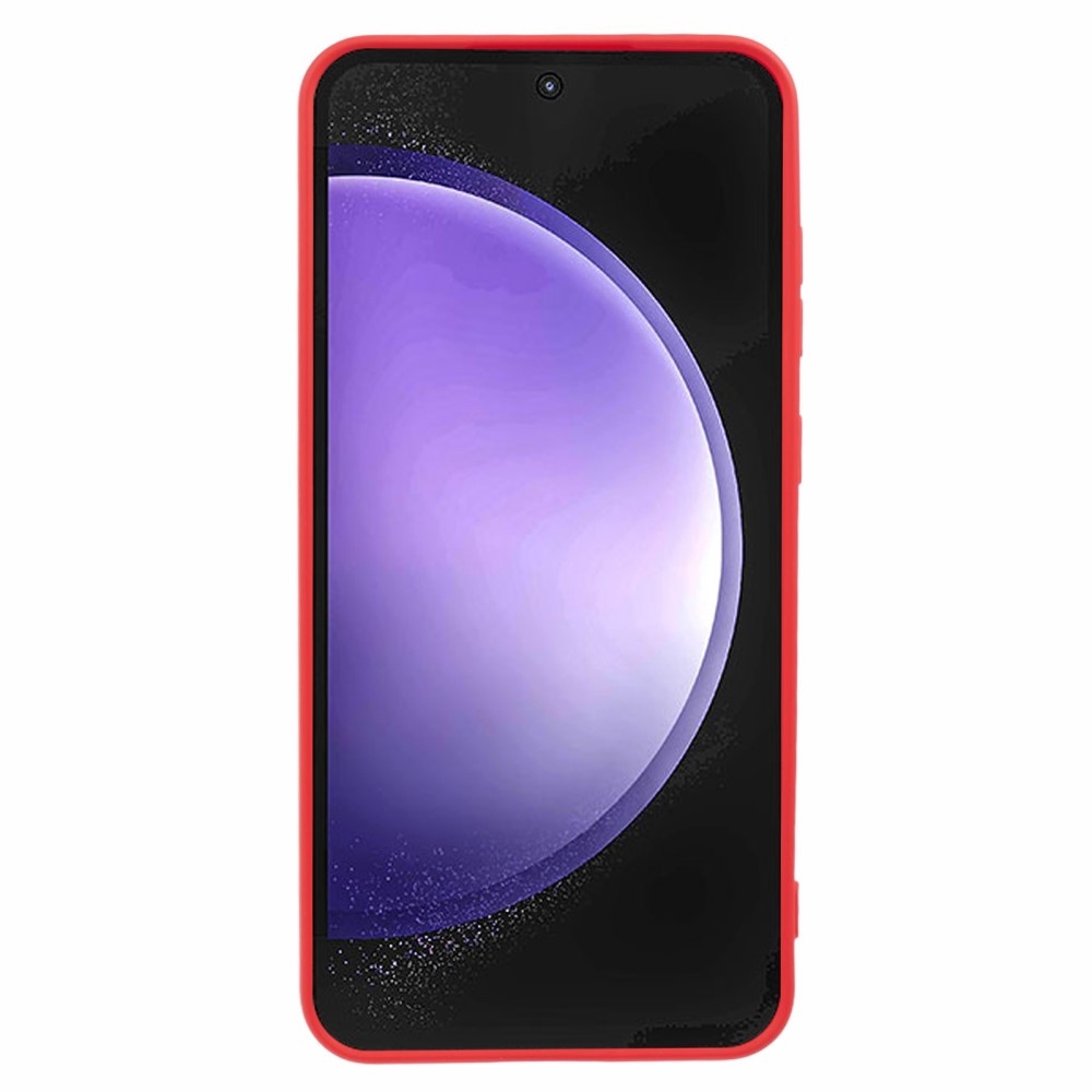 Gelový obal na Samsung Galaxy S24 FE - červený