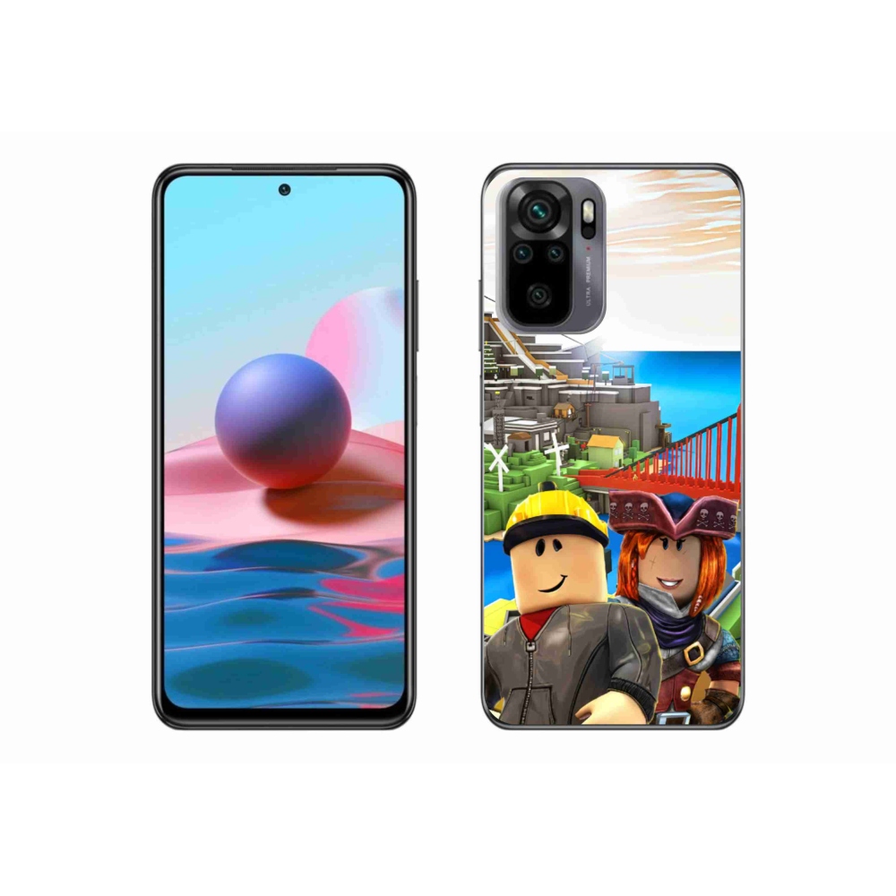 Gelový kryt mmCase na Xiaomi Redmi Note 10 4G - roblox 1