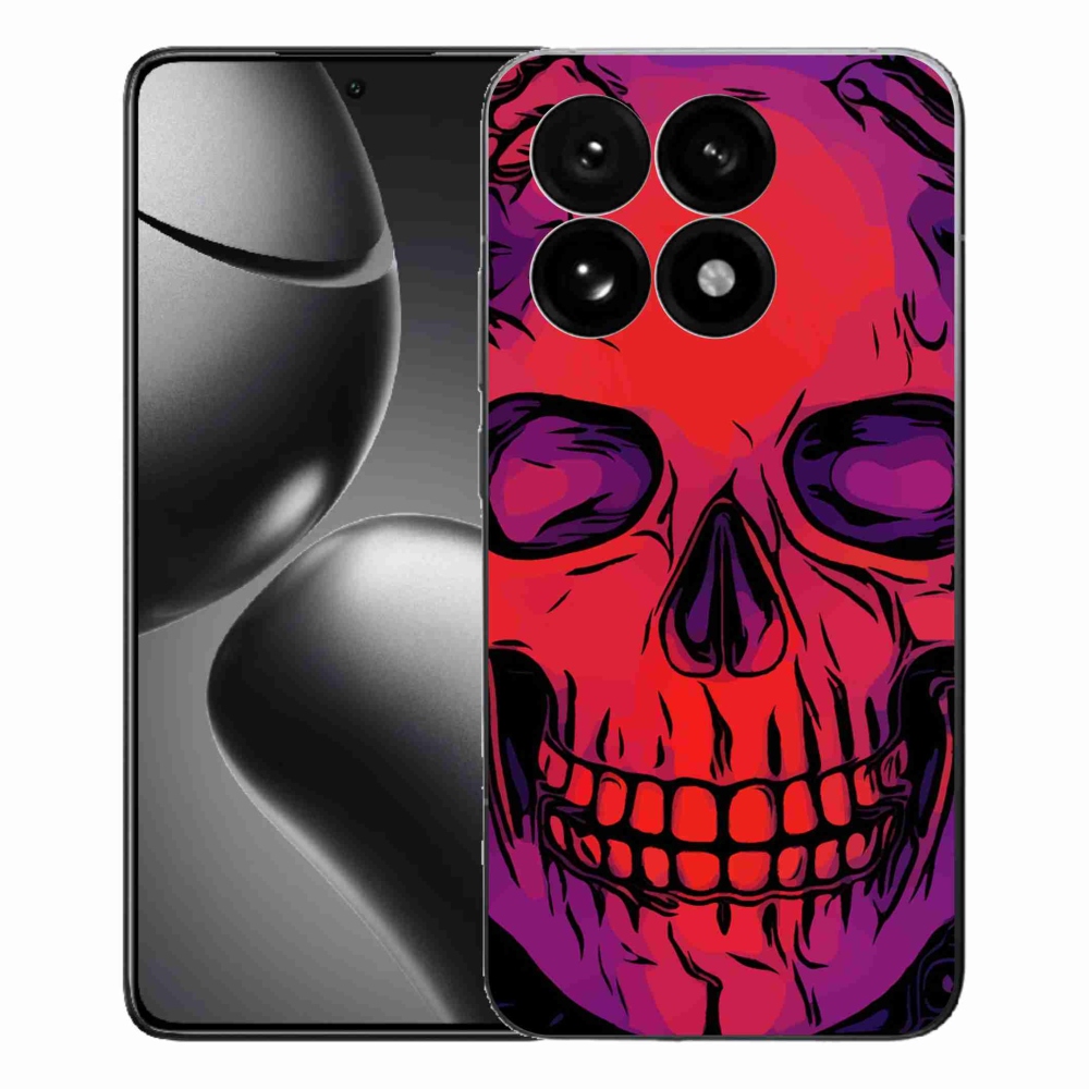Gelový kryt mmCase na Xiaomi 15T - lebka
