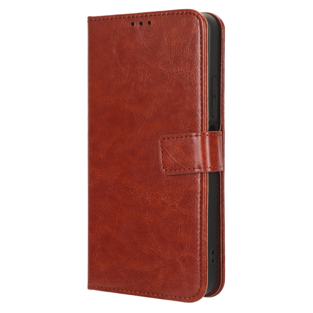 Horse knížkové pouzdro na Xiaomi Redmi 12 4G/5G - hnědé