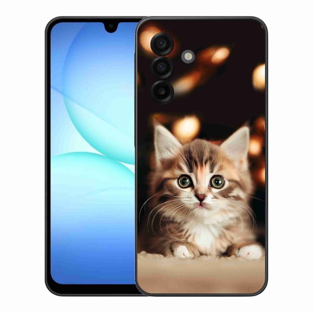 Gelový kryt mmCase na Samsung Galaxy A17 5G - roztomilé kotě 2