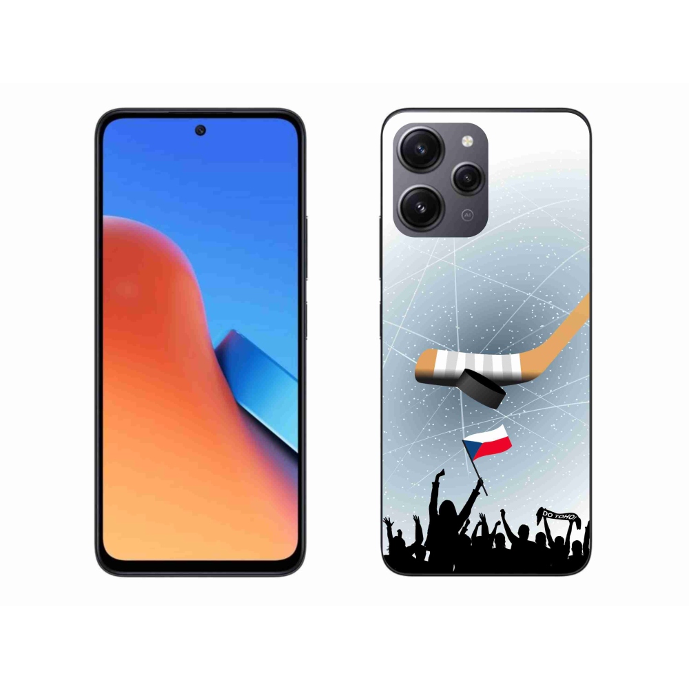 Gelový kryt mmCase na Xiaomi Redmi 12 - fanoušci hokeje