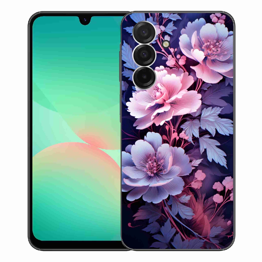Gelový kryt mmCase na Samsung Galaxy A26 5G - květiny 11