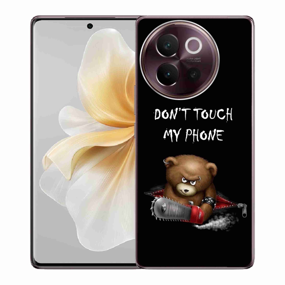 Gelový kryt mmCase na Vivo V40 Lite 5G - nesahej na telefon