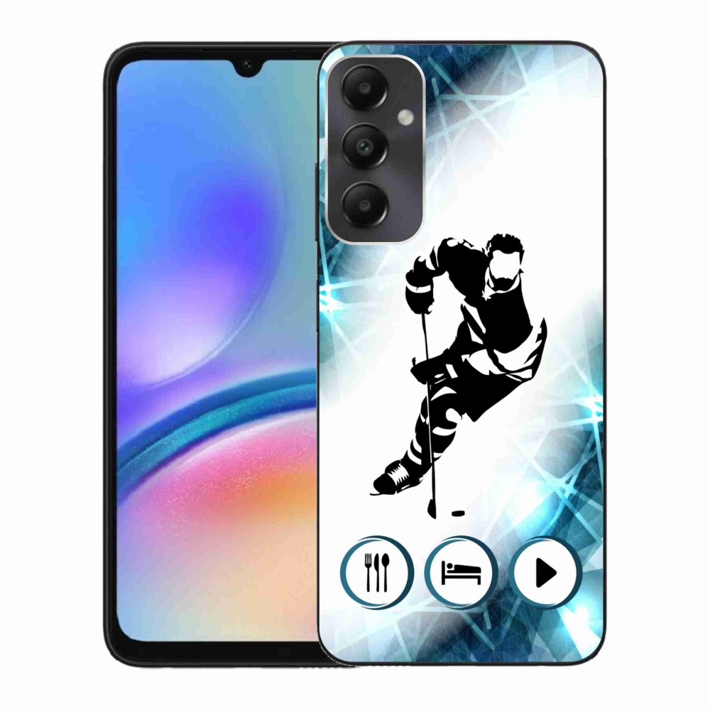 Gelový kryt mmCase na Samsung Galaxy A05s - hokej 1