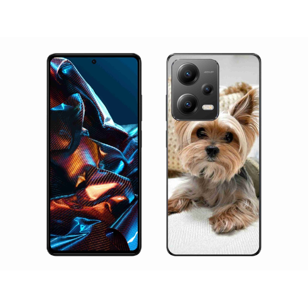 Gelový obal mmCase na mobil Xiaomi Redmi Note 12 Pro 5G - jorkšír 5