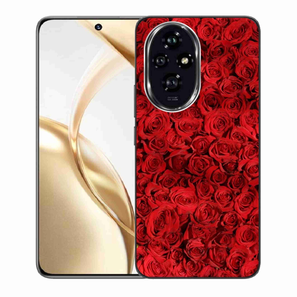 Gelový kryt mmCase na Honor 200 5G - růže