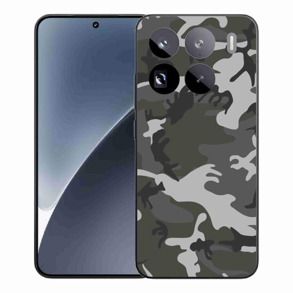Gelový kryt mmCase na Xiaomi 15 Pro - maskáčový vzor
