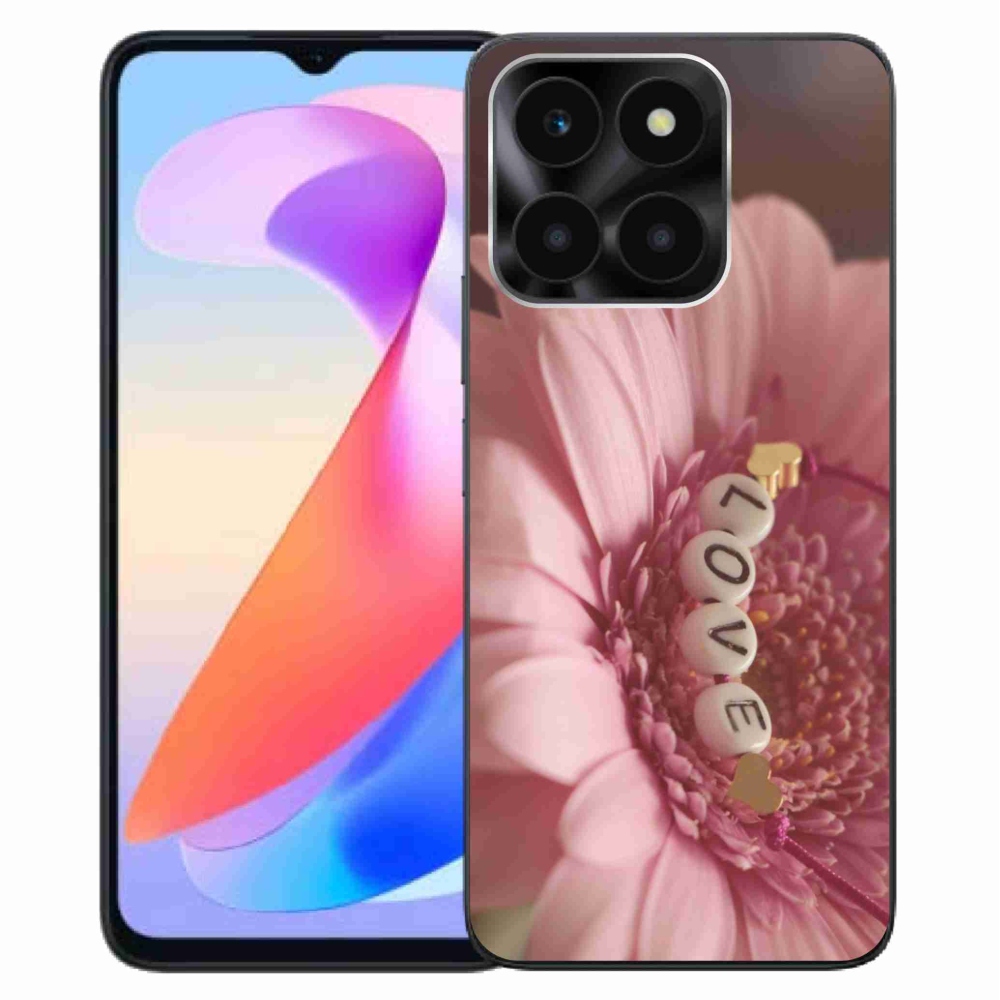 Gelový kryt mmCase na Honor X6a - přívěsek love