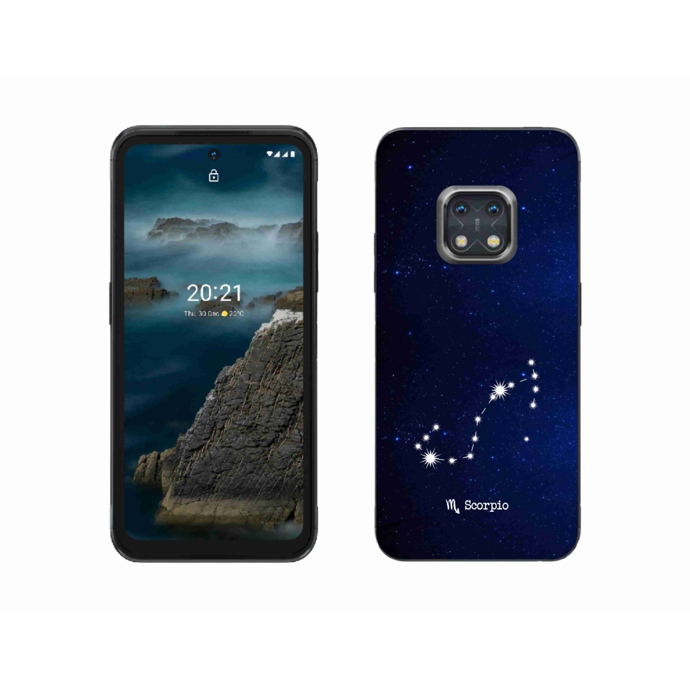 Gelový kryt mmCase na Nokia XR20 - souhvězdí Štíra