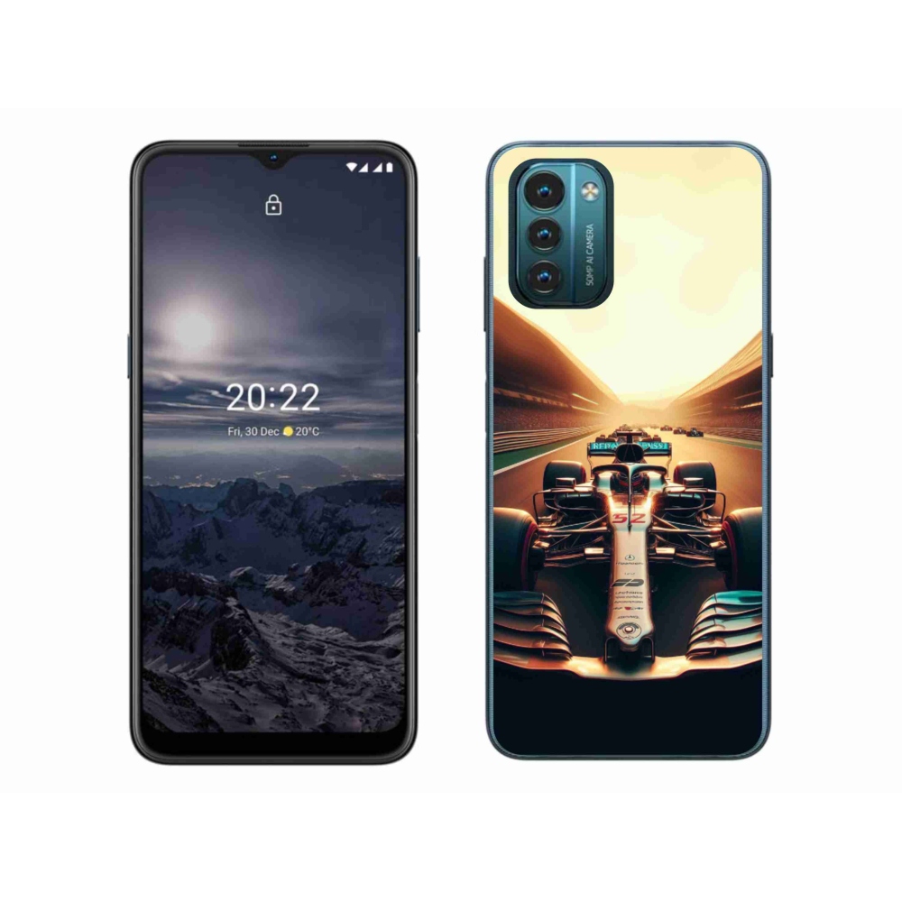 Gelový kryt mmCase na Nokia G11/G21 - formule 1