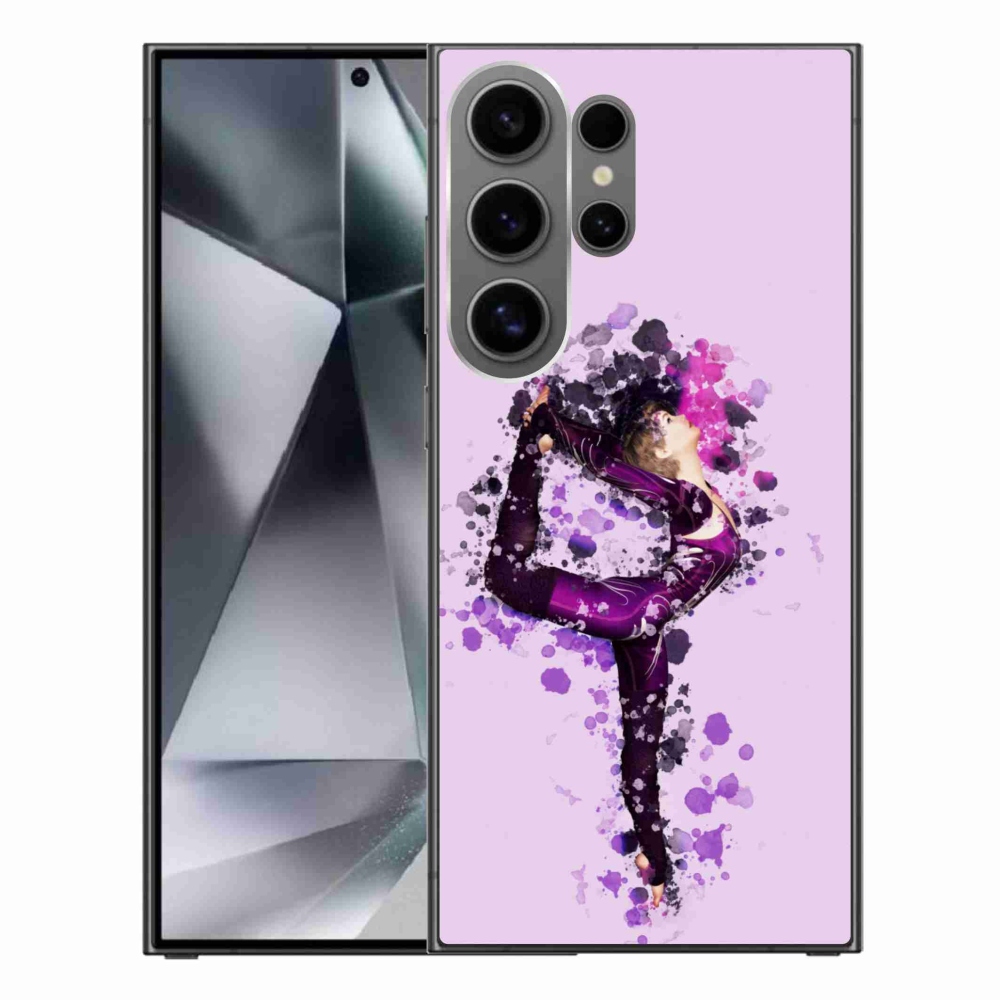 Gelový kryt mmCase na Samsung Galaxy S24 Ultra - baletka