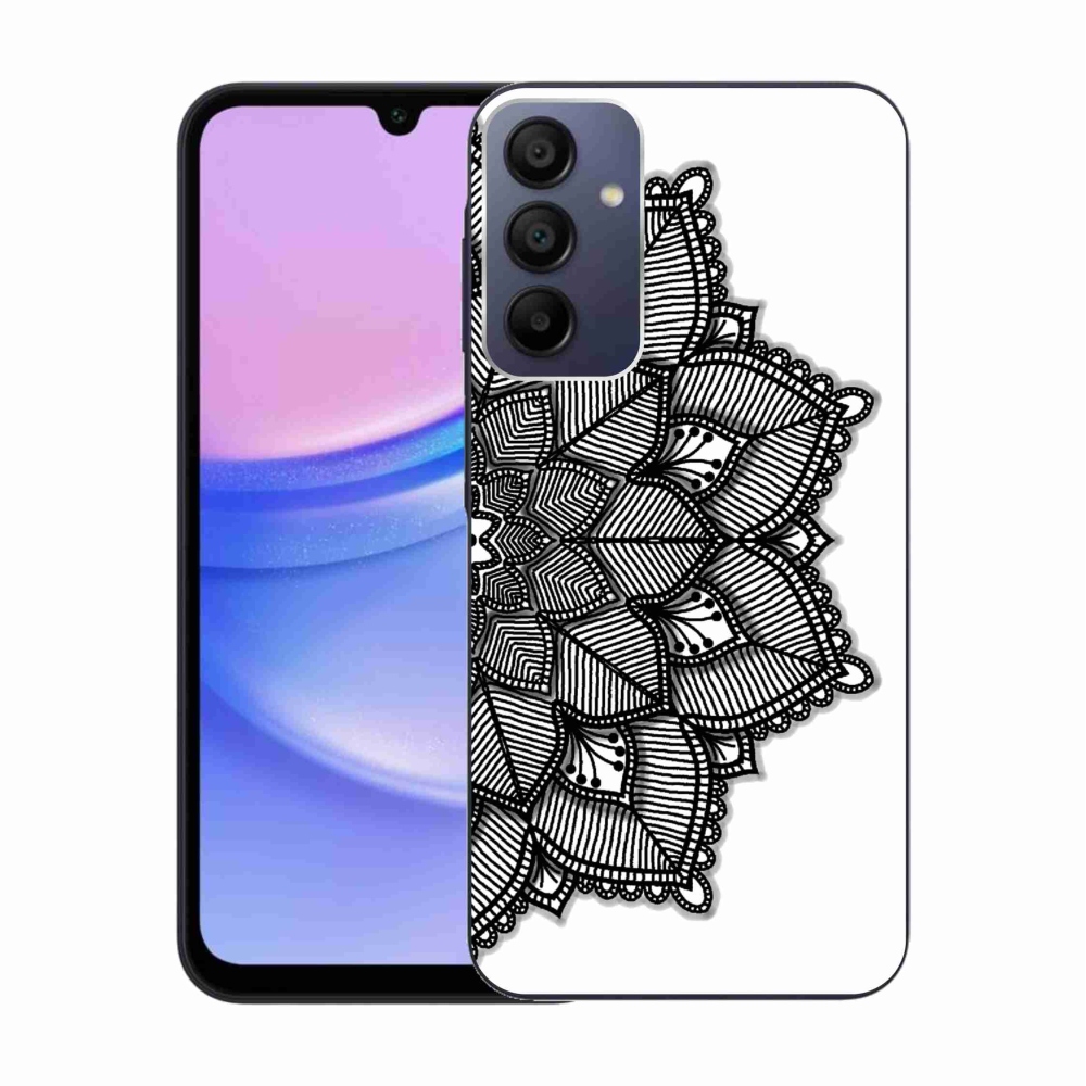 Gelový kryt mmCase na Samsung Galaxy A15 4G/5G - mandala